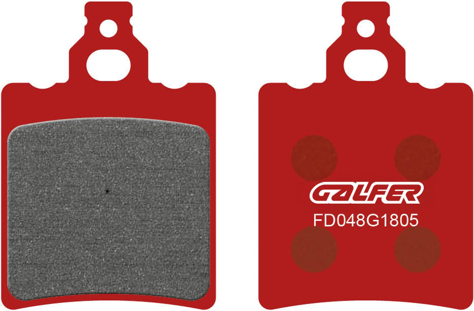 Rear Semi-Metal Trial Top Brake Pads - Galfer Compatible With Generic Trigger X 50 (2006)