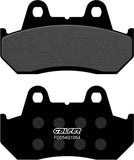 Front Semi-Metal Brake Pads - Galfer Compatible With Honda Cn 250 Helix (1986-1989)