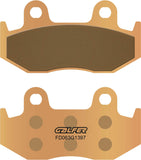 Front Sintered Quads Brake Pads - Galfer Compatible With Honda Atc 200 R (1985)