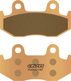 Rear Sintered Quads Brake Pads - Galfer Compatible With Hyosung Aquila 700 Gv I (2010)