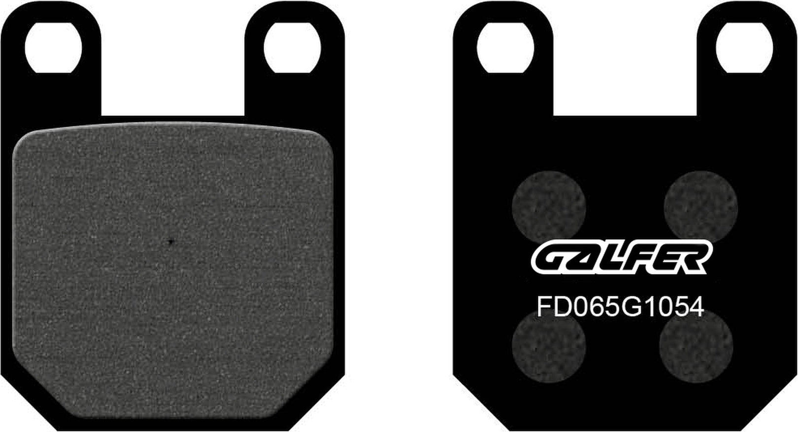 Front Semi-Metal Brake Pads - Galfer Compatible With Bultaco Sherco 125