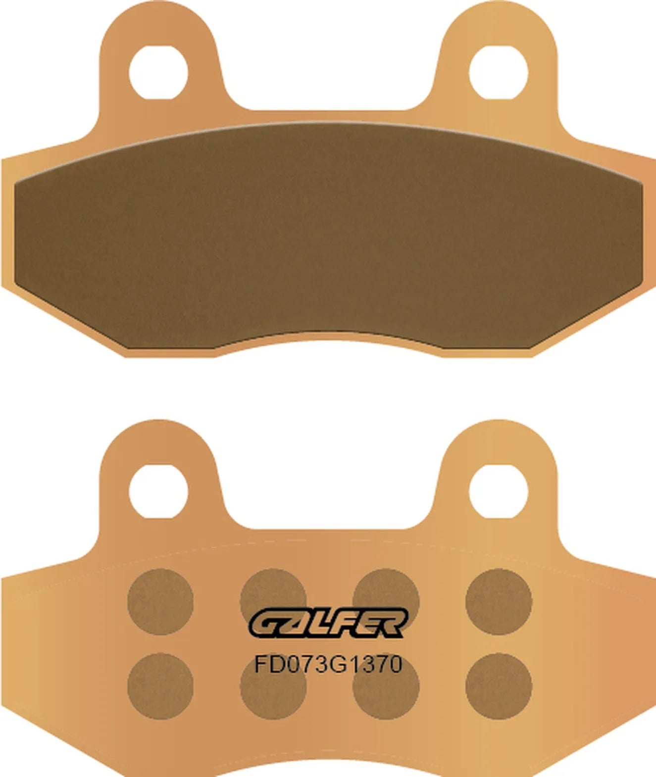 Front Sintered Street Brake Pads - Galfer Compatible With Vento Workman 110 (2006)