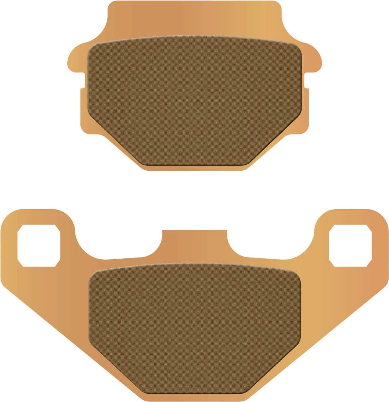 Rear Sintered Off-Road Brake Pads - Galfer Compatible With Tgb Quadblade 250 (2006)