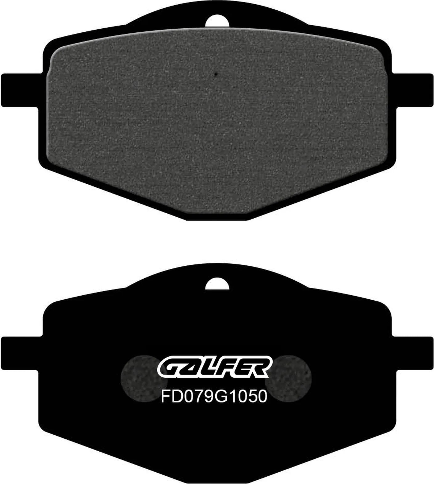 Front Scooter Brake Pads - Galfer Compatible With Yamaha Ysr 60 (1986-1992)