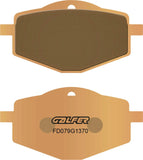 Front Sintered Street Brake Pads - Galfer Compatible With Yamaha Cygnus 125 - R (1996-2002)