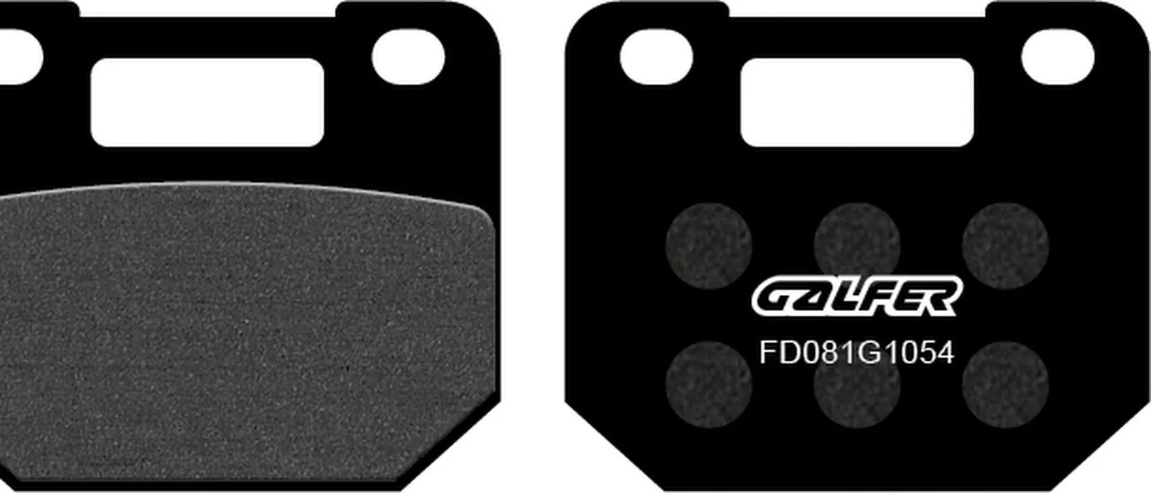 Front Semi-Metal Brake Pads - Galfer Compatible With Malcor Mtr Super Racer R 190 (2023)