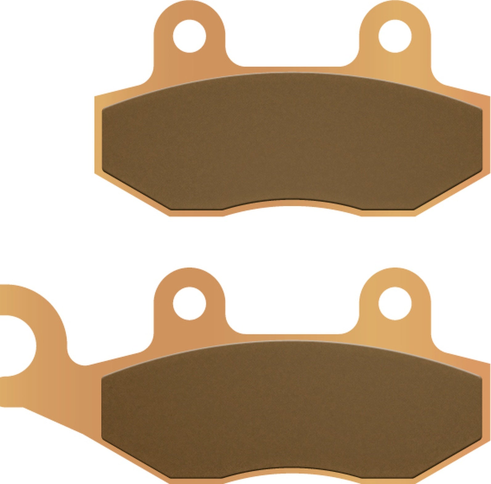 Rear Sintered Quads Brake Pads - Galfer Compatible With Atk Bull 50 (1994)