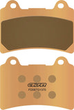 Front Sintered Street Brake Pads - Galfer Compatible With Yamaha Fz 750 R Competition (1989-1992)