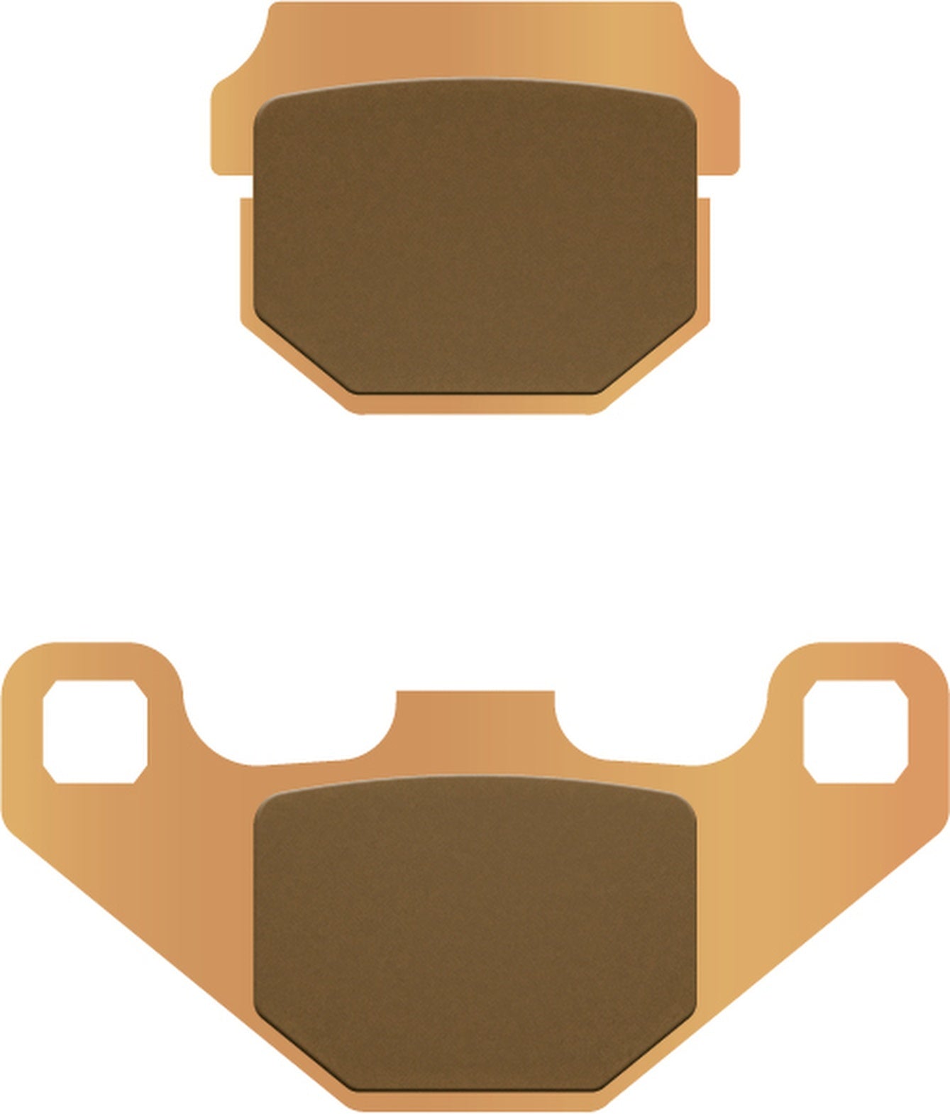 Front Sintered Scooter Brake Pads - Galfer Compatible With Adly Moto Silver Fox 50 (2002)