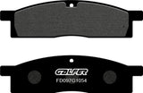Front Semi-Metal Brake Pads - Galfer Compatible With Jincheng Jc 150 Y (2005)