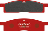 Front Semi-Metal Trial Top Brake Pads - Galfer Compatible With Jincheng Jc 150 Y (2005)