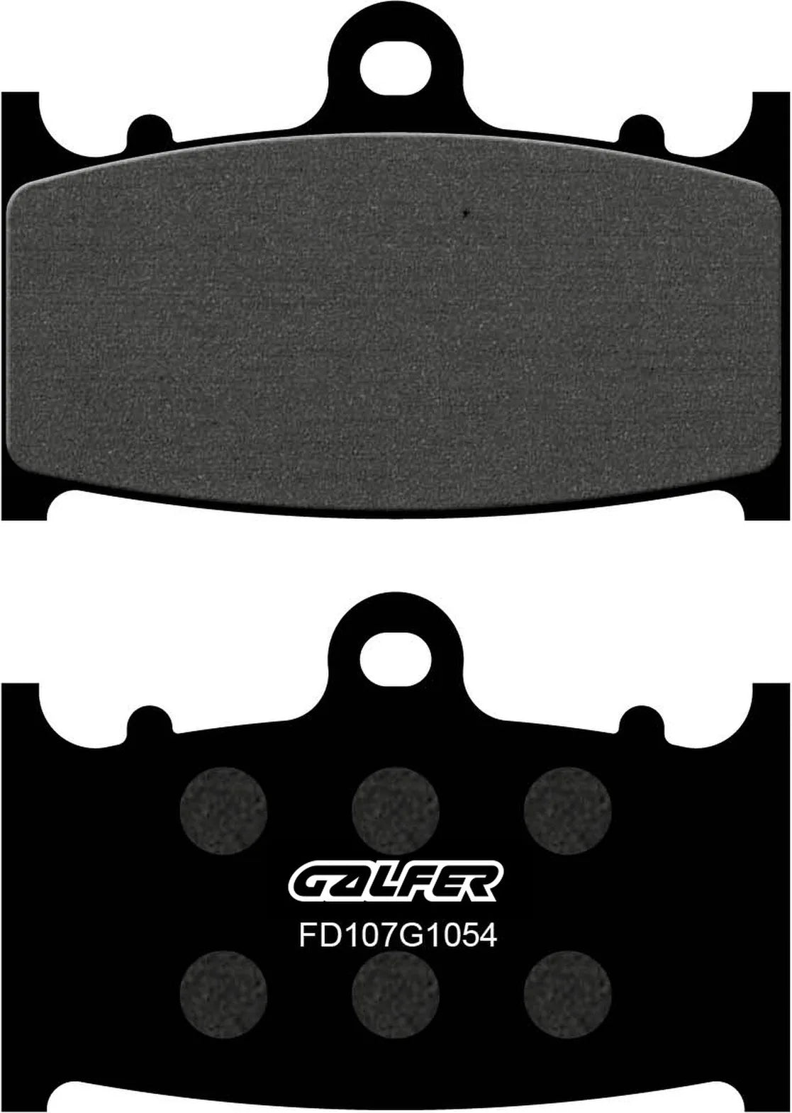 Bremsbeläge Vorne Semi-Metall - Galfer Kompatibel Mit Gasgas Sm 125 (2001-2004)