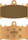 Front Sintered Street Brake Pads - Galfer Compatible With Kawasaki Zzr 600 Hama (1990)