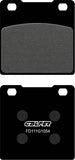Rear Semi-Metal Brake Pads - Galfer Compatible With Kawasaki Zx 12R (2004)