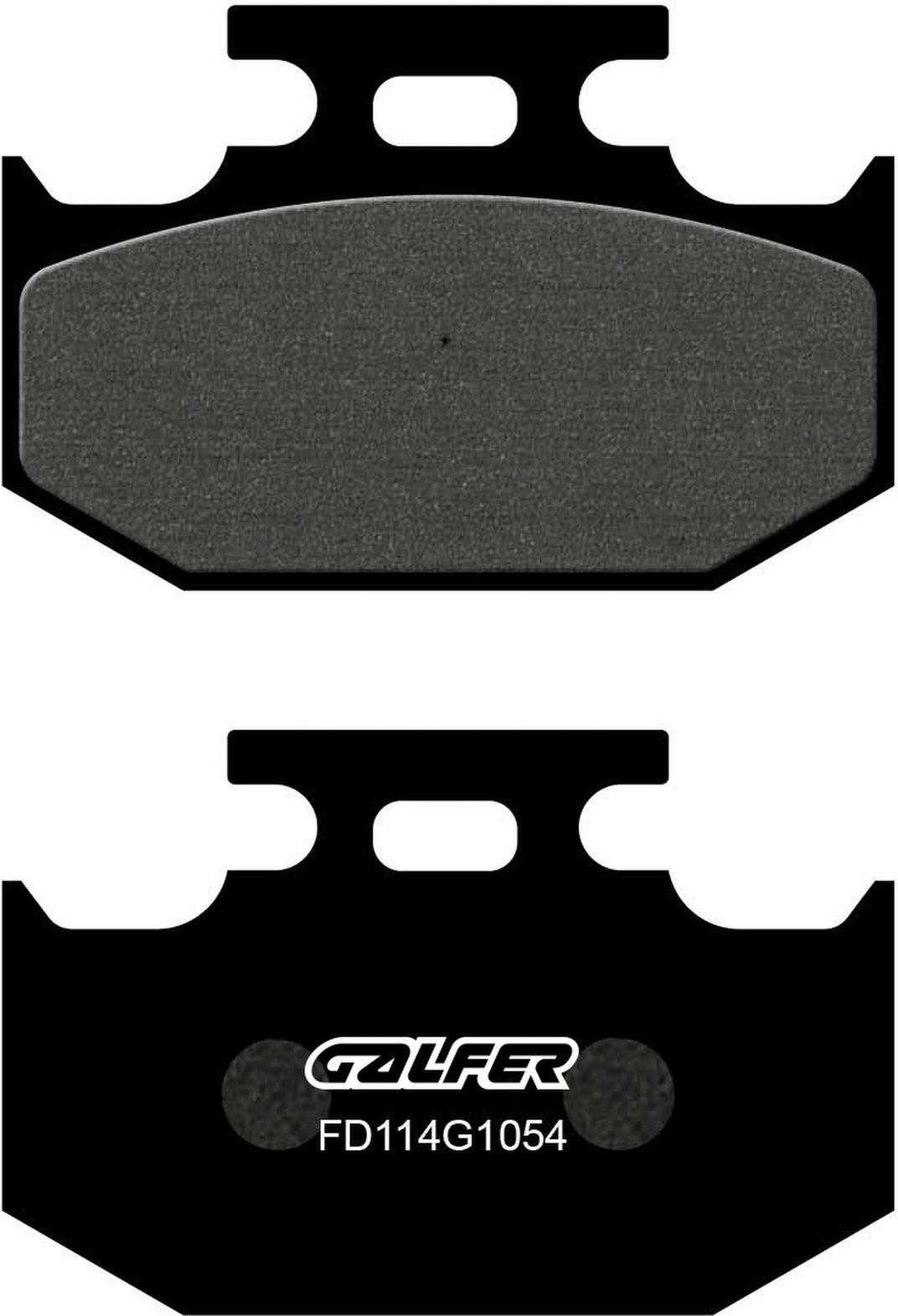 Rear Semi-Metal Brake Pads - Galfer Compatible With Cannondale X 440 S (2001)