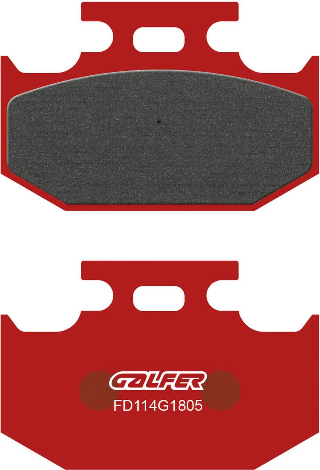 Rear Semi-Metal Trial Top Brake Pads - Galfer Compatible With Suzuki Dr 350 Se (1994)