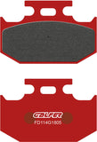 Rear Semi-Metal Trial Top Brake Pads - Galfer Compatible With Kawasaki Kx 125 (1989-1994)