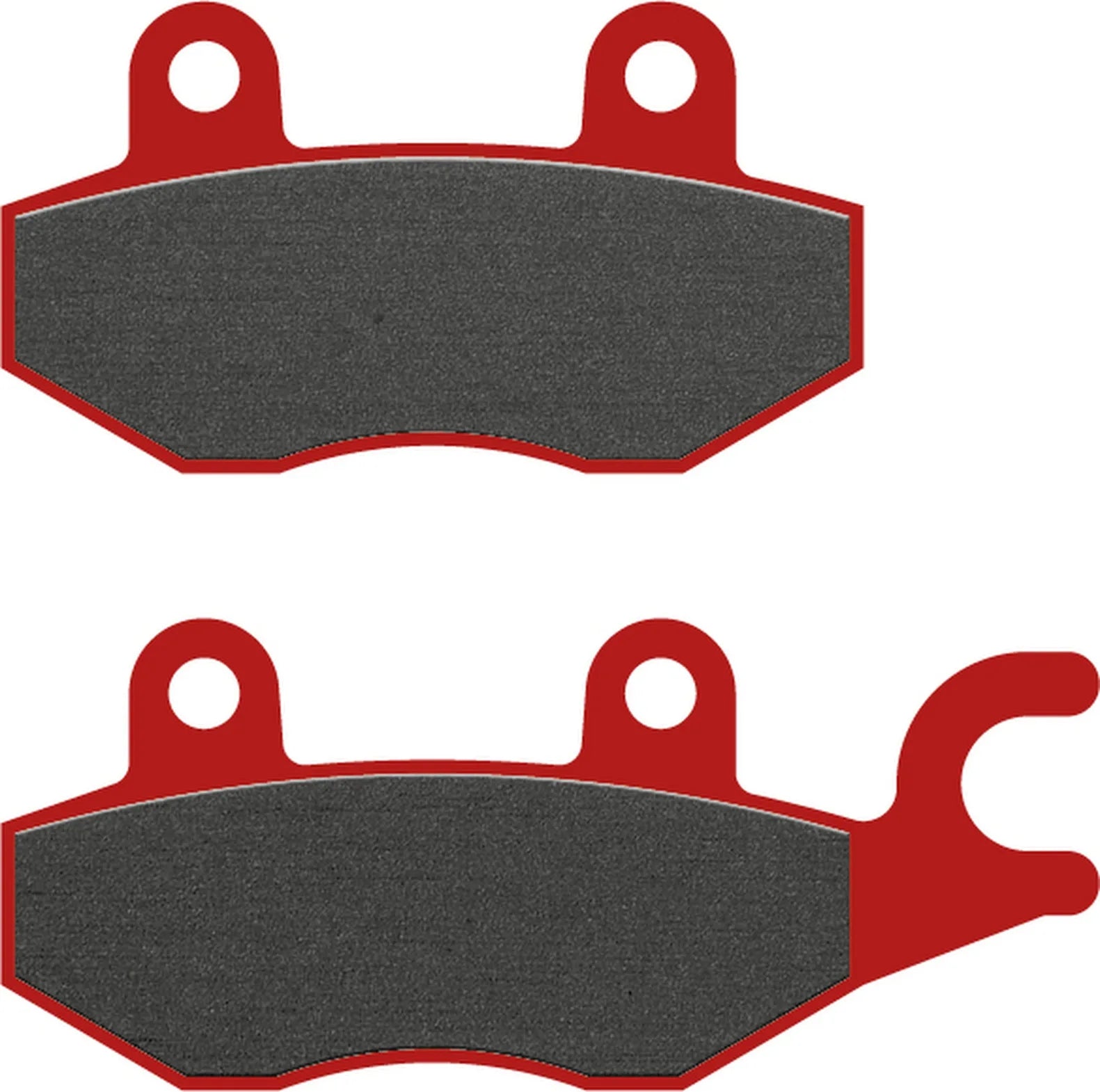 Rear Semi-Metal Trial Top Brake Pads - Galfer Compatible With Suzuki Dr 800 S Big (1992)