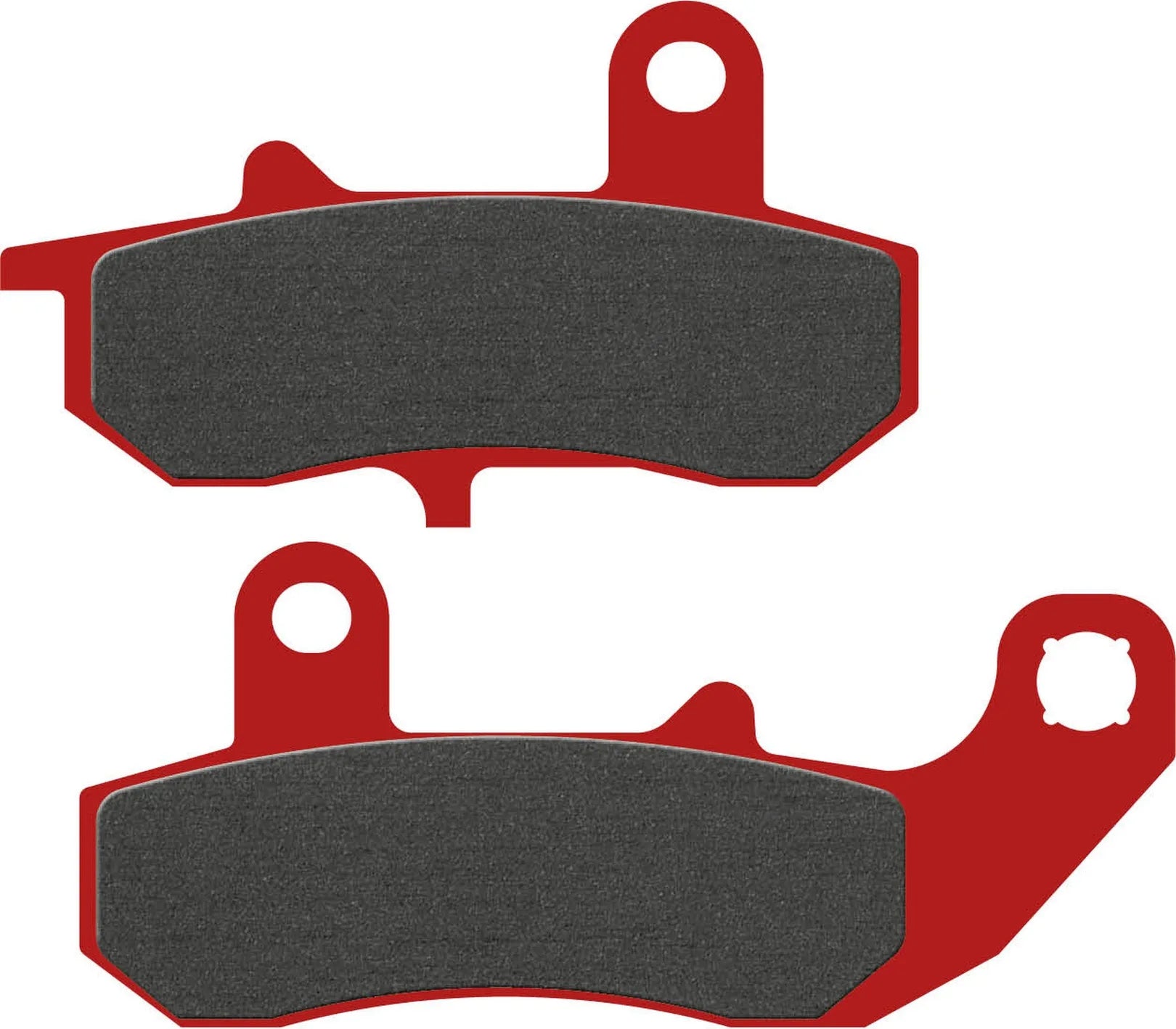 Rear Semi-Metal Trial Top Brake Pads - Galfer Compatible With Suzuki Dr 750 Big (1989-1990)