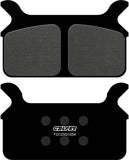 Rear Semi-Metal Brake Pads - Galfer Compatible With Harley-Davidson Ht Series 1340 (1986-1987)