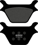 Rear Semi-Metal Brake Pads - Galfer Compatible With Harley-Davidson Fxsts 1340 Springer Softail (1990)