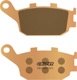 Rear Sintered Street Brake Pads - Galfer Compatible With Honda Cb 1300 (2003-2004)