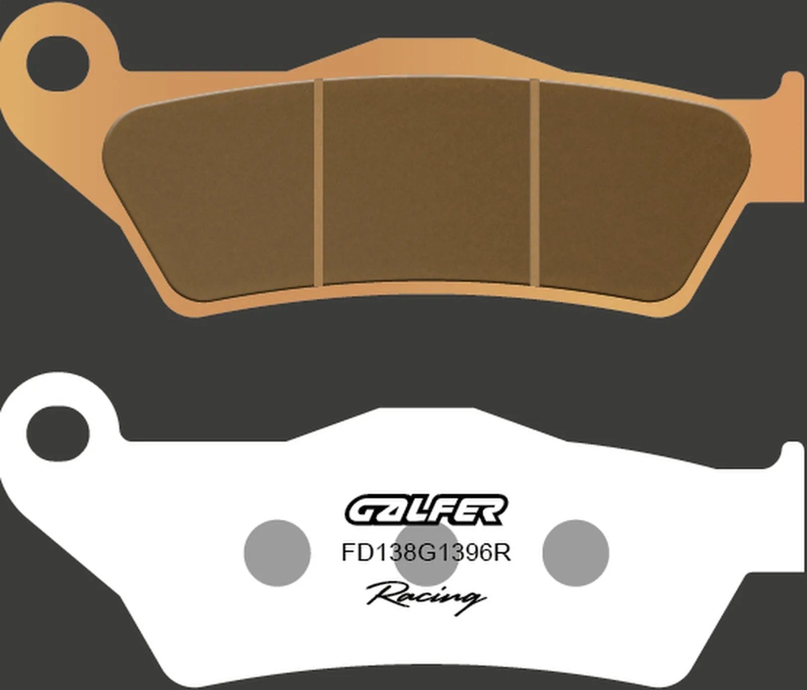 Front Sintered Racing Off-Road Brake Pads - Galfer Compatible With Vertemati C500 (2001)