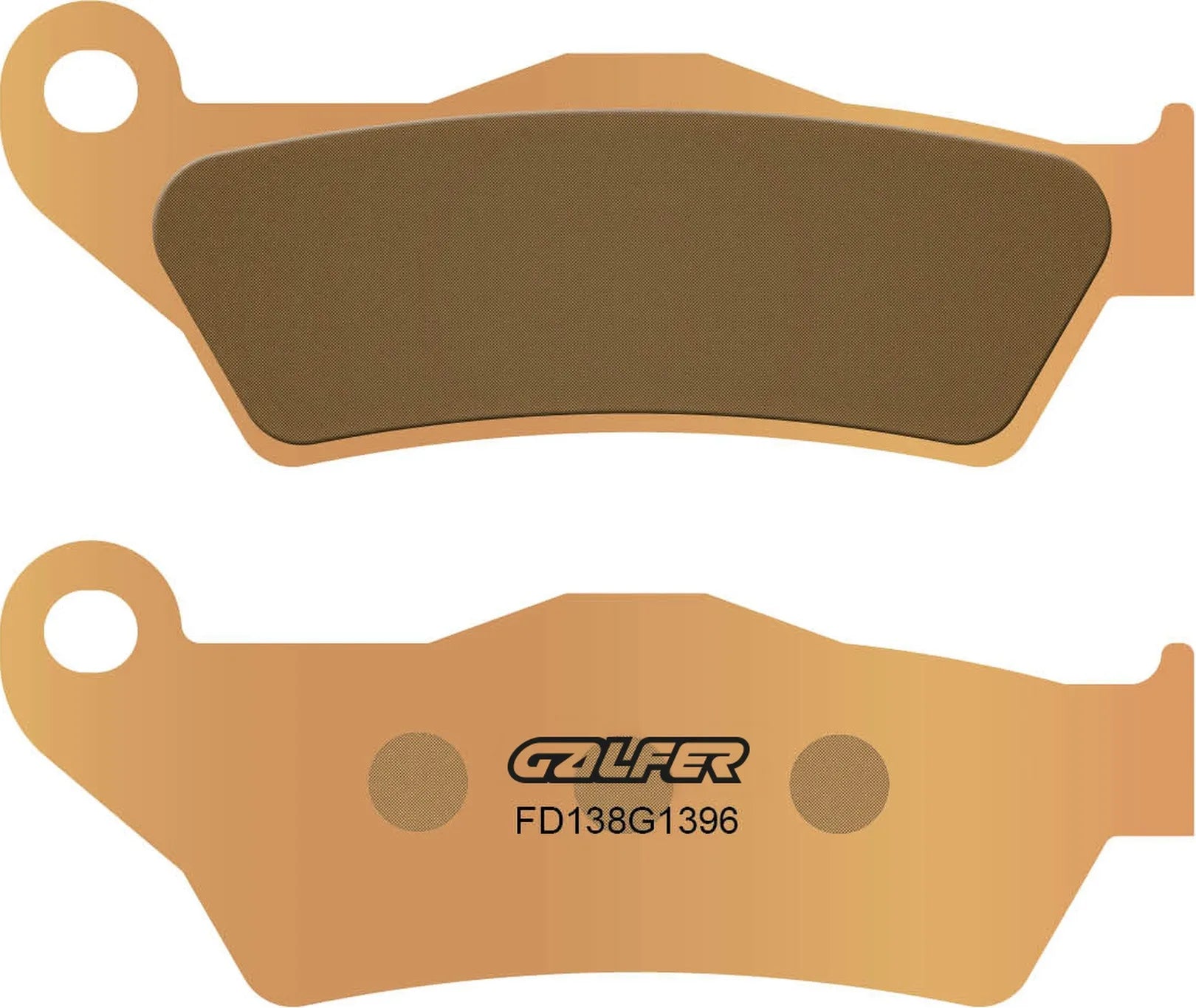 Rear Sintered Off-Road Brake Pads - Galfer Compatible With Keeway C 1002 V 1000 (2022)