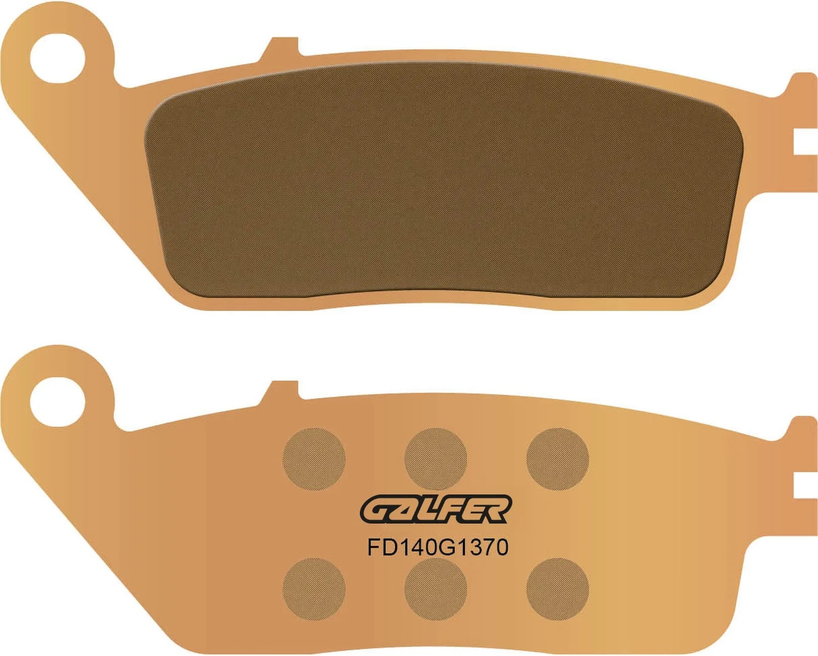 Rear Sintered Street Brake Pads - Galfer Compatible With Victory Vegas 8 Ball 1731 (2008)