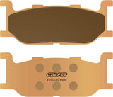 Front Sintered Scooter Brake Pads - Galfer Compatible With Yamaha Xj 600 N - S (1995-1997)