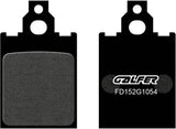 Front Semi-Metal Brake Pads - Galfer Compatible With Lml Star Mat Series 125 4T (2010)