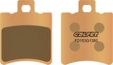 Front Sintered Scooter Brake Pads - Galfer Compatible With Benelli K 2 50 (1998)