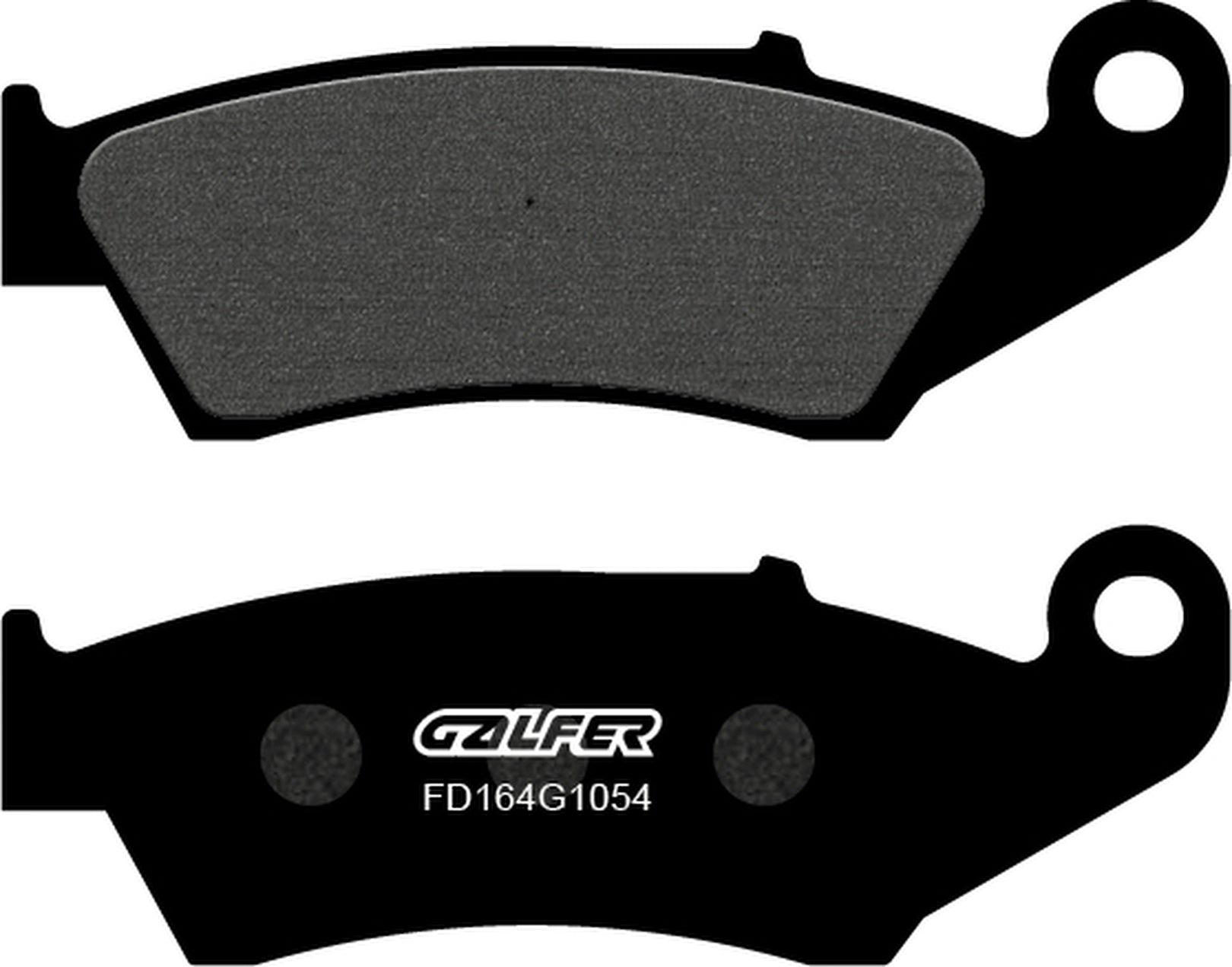 Front Semi-Metal Brake Pads - Galfer Compatible With Goes G 250 Xm 125 (2009-2017)
