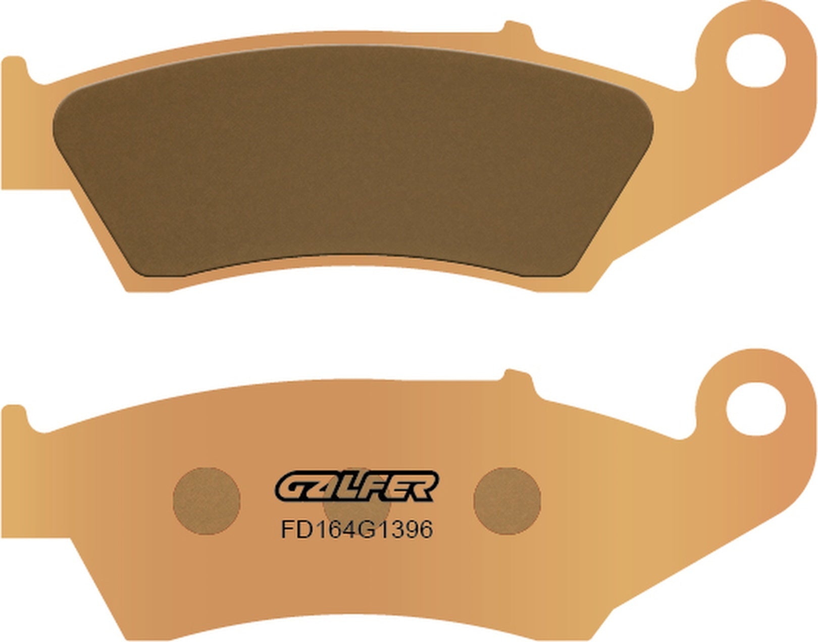 Front Sintered Off-Road Brake Pads - Galfer Compatible With Goes G 250 Xm 125 (2009-2017)