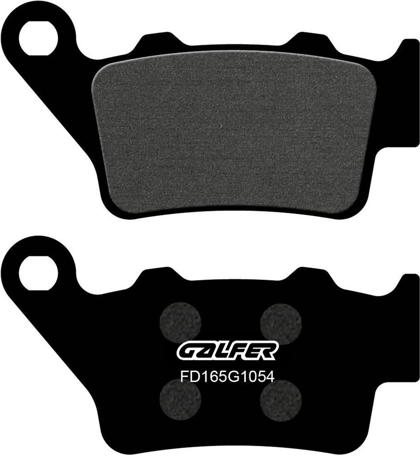 Rear Semi-Metal Brake Pads - Galfer Compatible With Bajaj Pulsar 150 R (2019)
