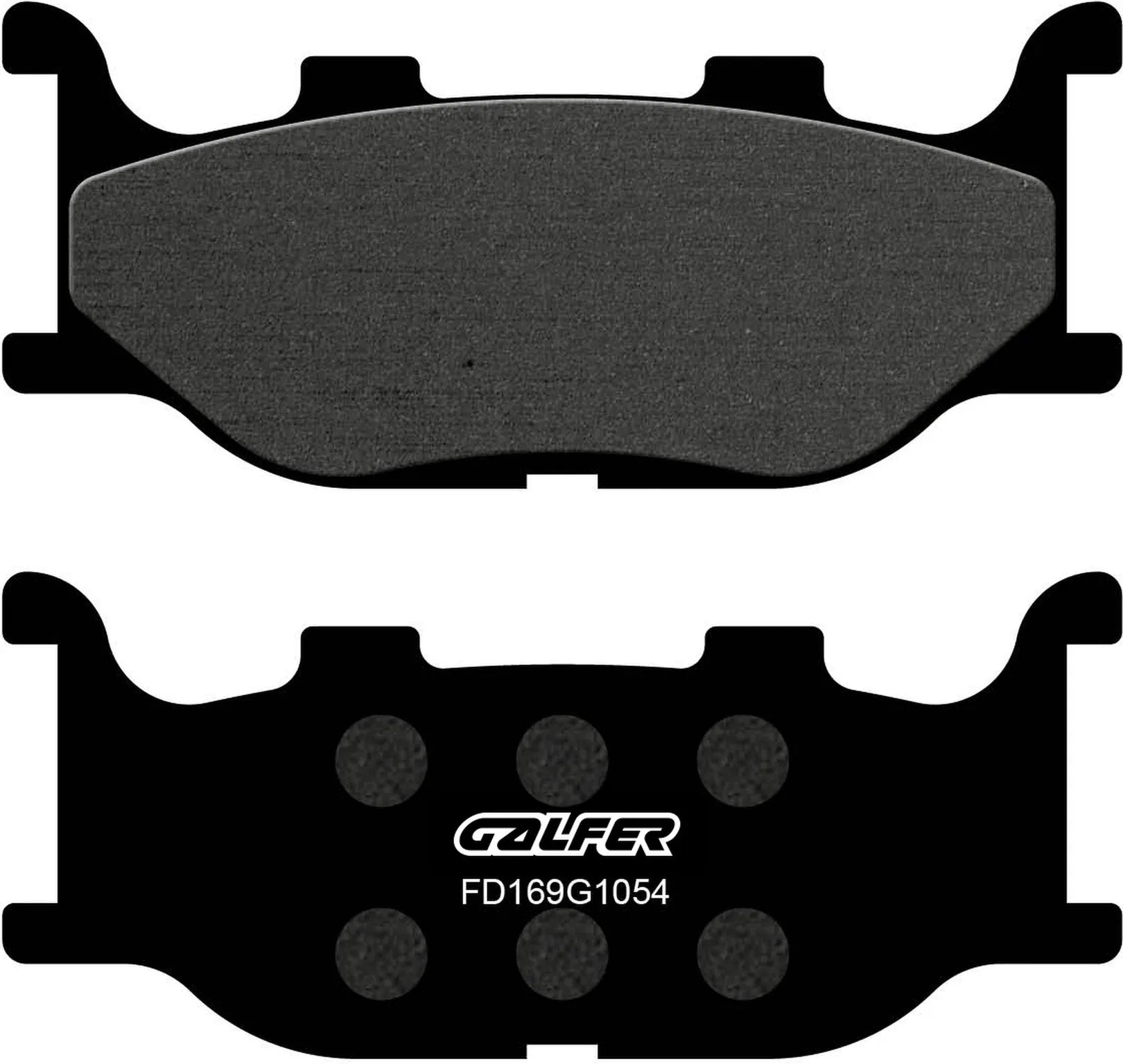 Front Semi-Metal Brake Pads - Galfer Compatible With Minelli Omega 125 (2006)