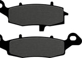 Front Left Semi-Metal Brake Pads - Galfer Compatible With Kawasaki Versys 650 Abs (2006-2014)