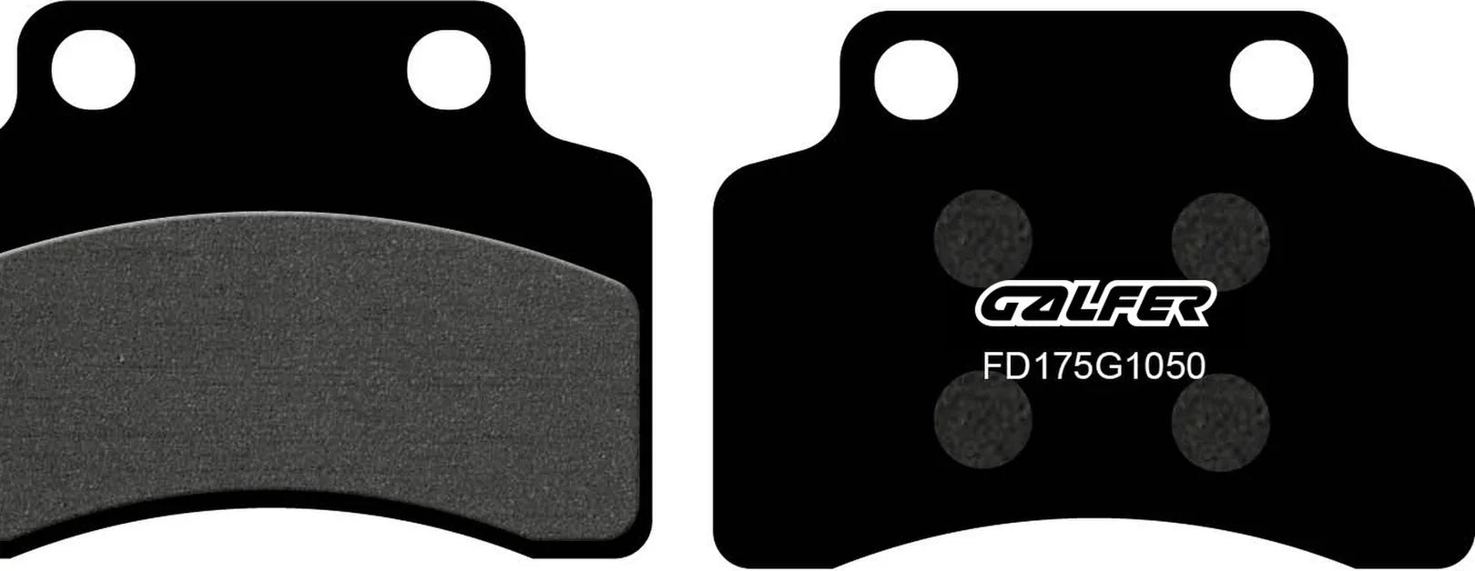 Front Scooter Brake Pads - Galfer Compatible With Motom Gypsy 50 (2007)