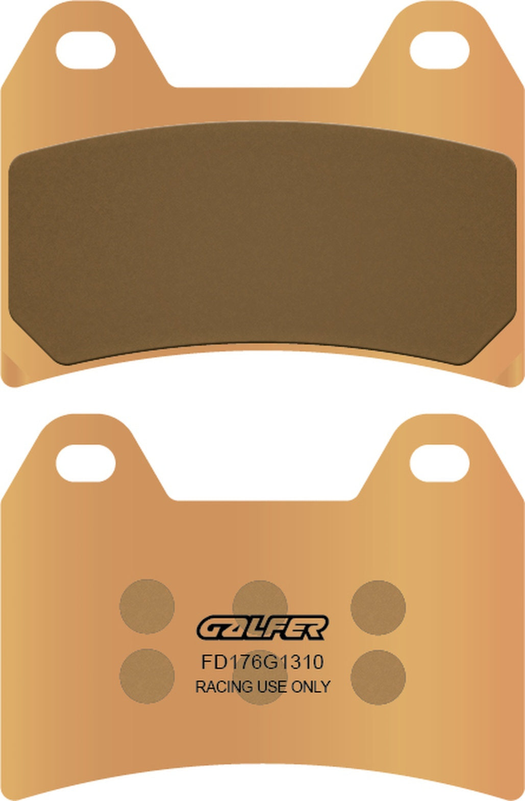 Front Sintered Racing Brake Pads - Galfer Compatible With Brammo Empulse (2019)