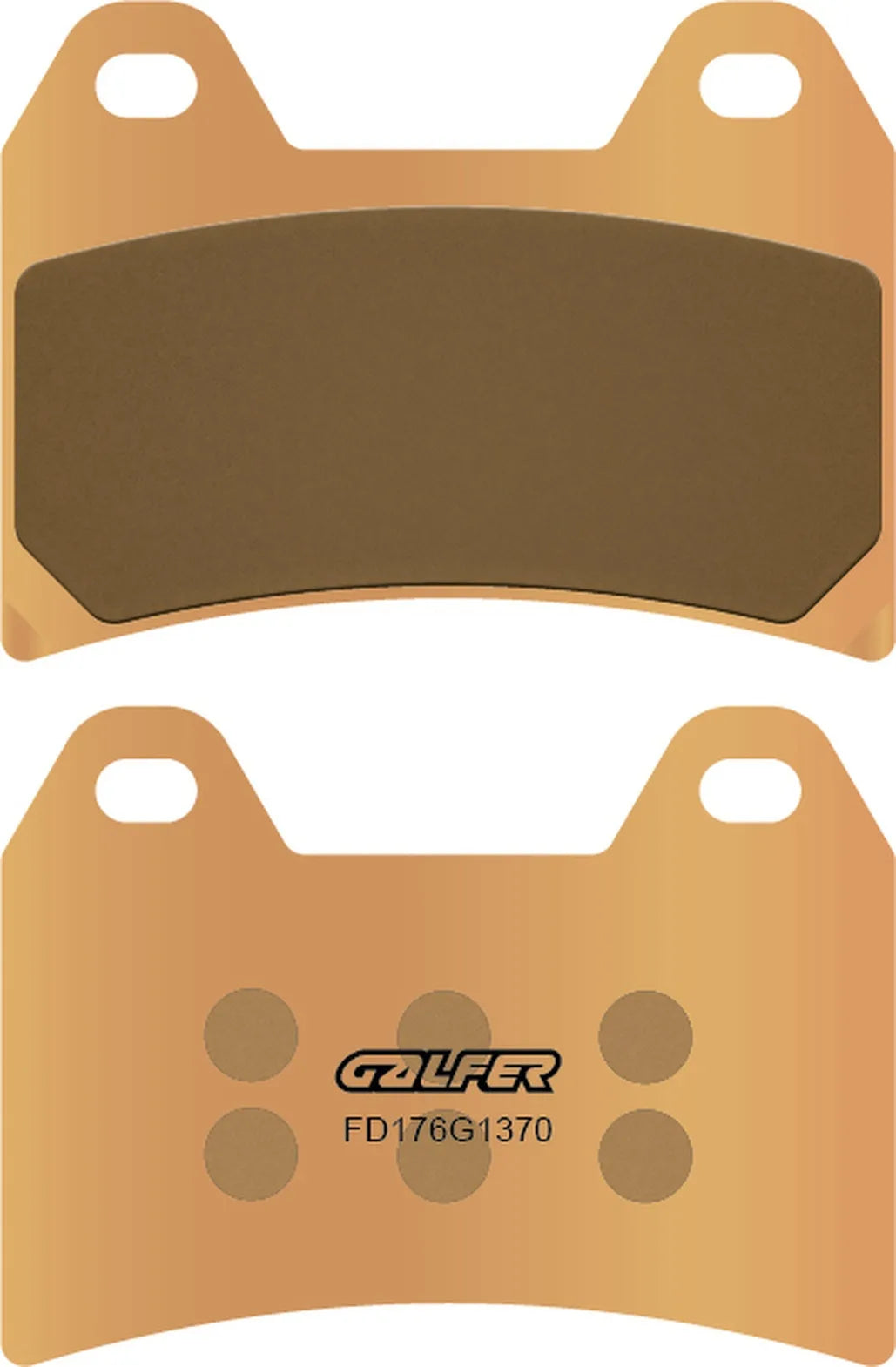 Front Sintered Street Brake Pads - Galfer Compatible With Zontes V 310 (2020)