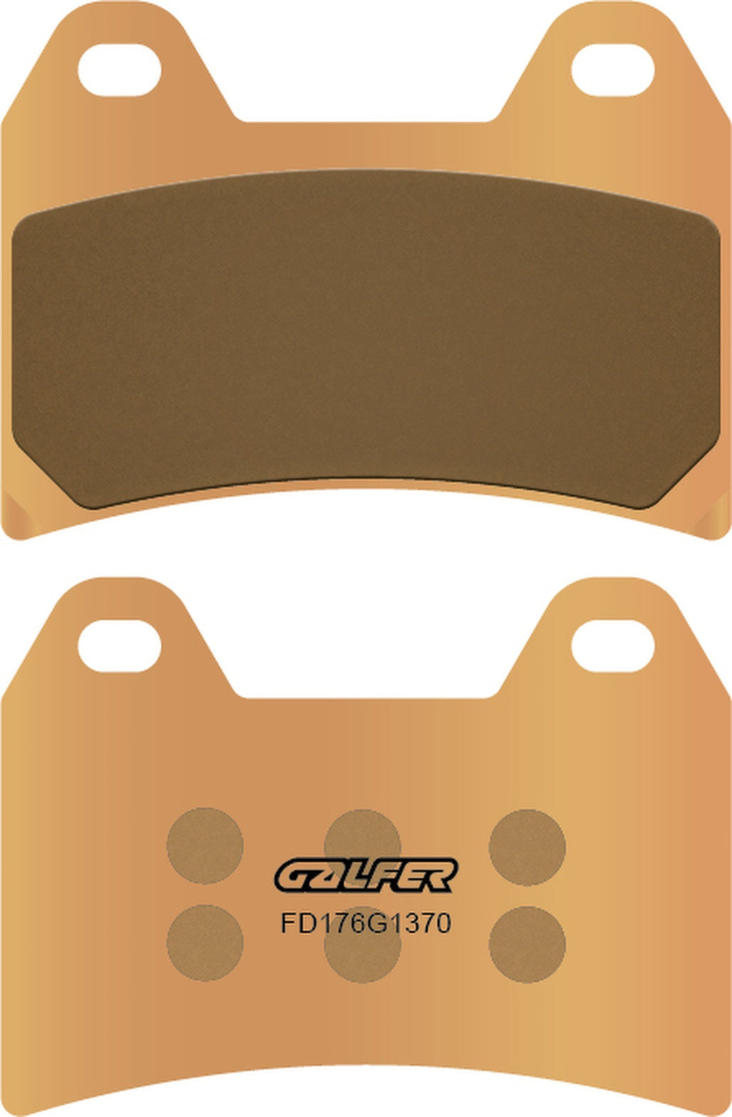 Front Sintered Street Brake Pads - Galfer Compatible With Brammo Empulse R (2019)