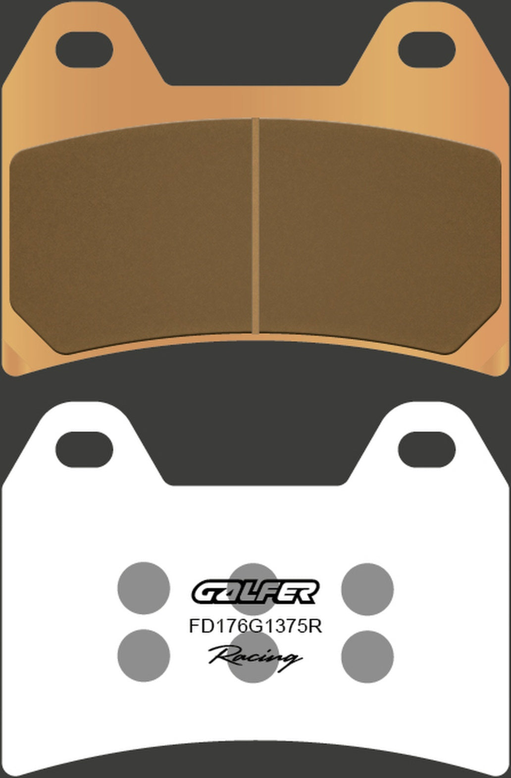 Front Sintered Sport Racing Brake Pads - Galfer Compatible With Brammo Empulse (2019)