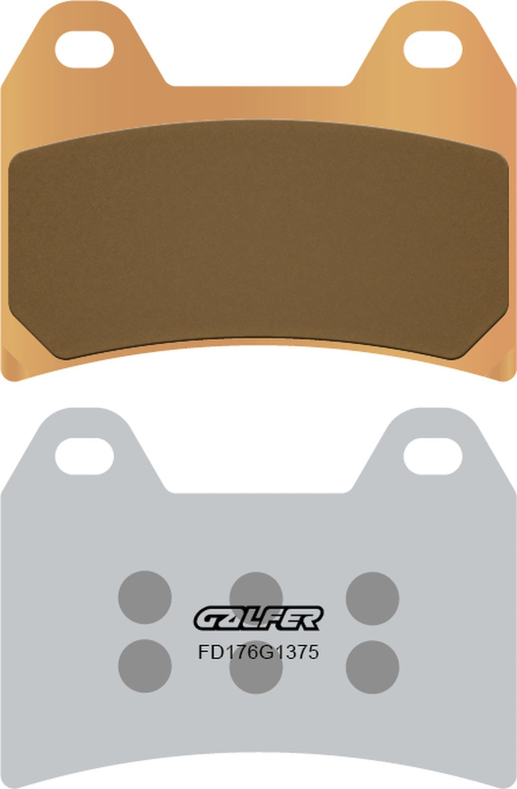 Front Sintered Sport Brake Pads - Galfer Compatible With Brammo Empulse (2019)