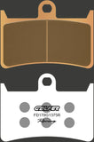 Front Sintered Sport Racing Brake Pads - Galfer Compatible With Yamaha Fz-6 S2 Abs (2007)