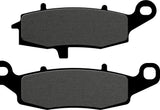 Front Right Semi-Metal Brake Pads - Galfer Compatible With Kawasaki Er-6 N (2005)