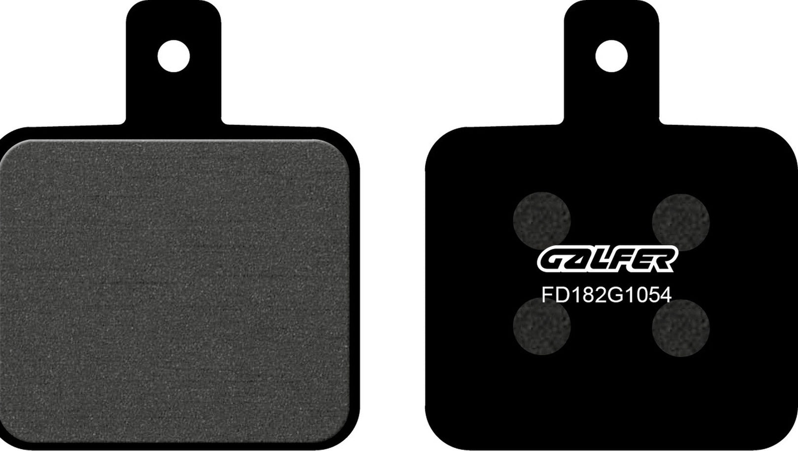 Rear Semi-Metal Brake Pads - Galfer Compatible With Arctic Cat Snow Powder 700 Special Efi 600 (1999)