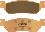 Front Sintered Street Brake Pads - Galfer Compatible With Yamaha 135 Lc Es (2011)