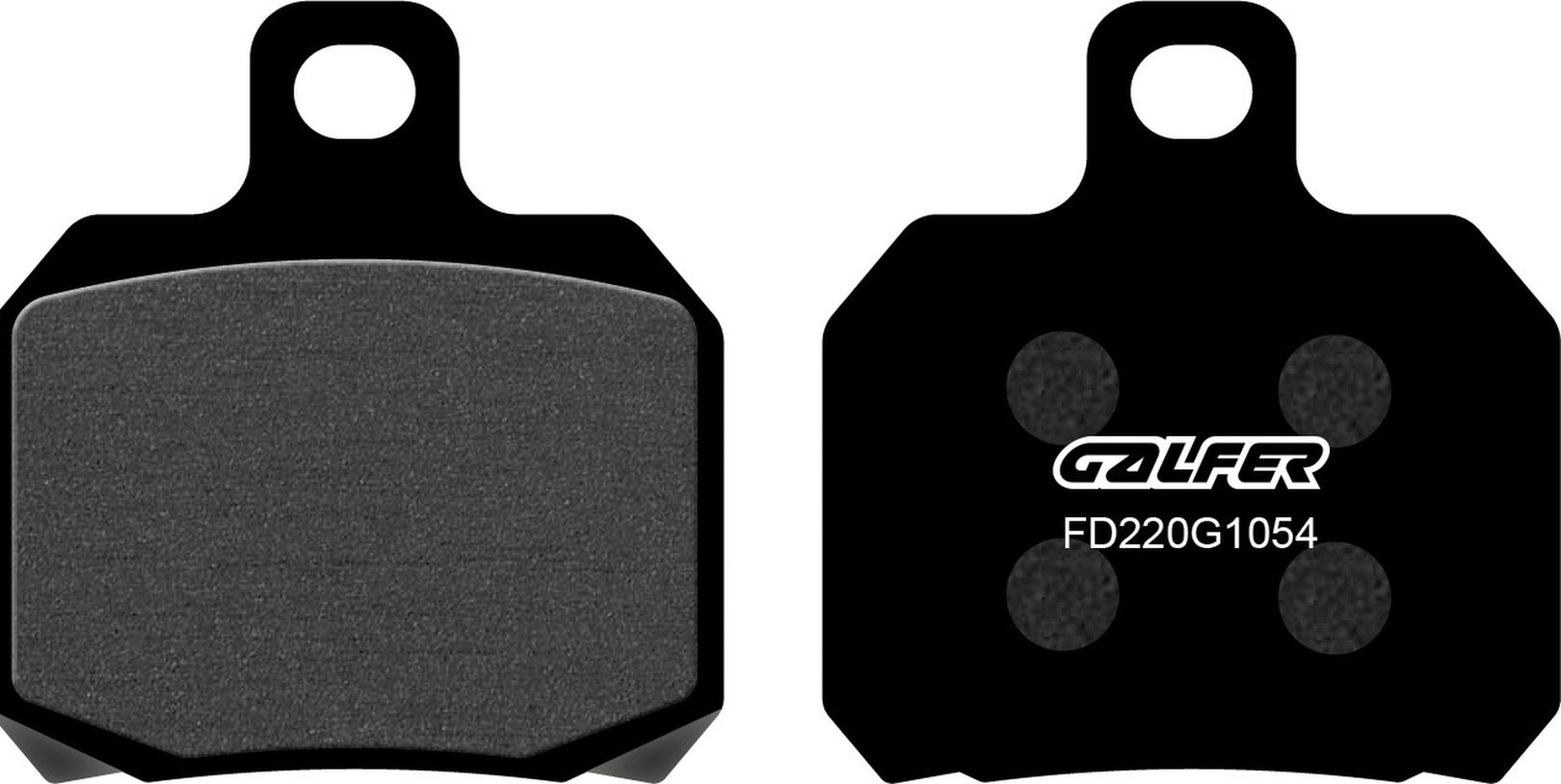 Rear Semi-Metal Brake Pads - Galfer Compatible With Benda Lfs 700 (2023)