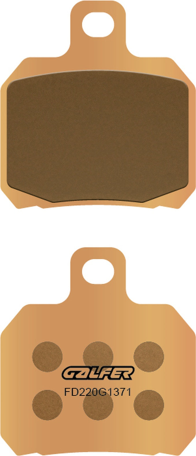 Rear Sintered Street Brake Pads - Galfer Compatible With Brammo Enertia (2019)