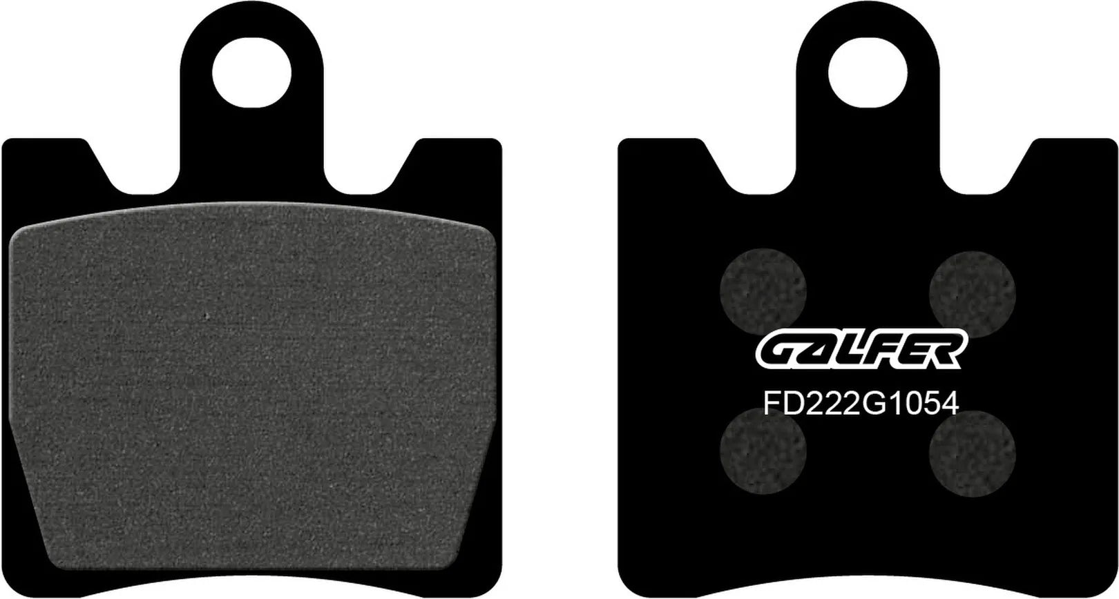 Front Semi-Metal Brake Pads - Galfer Compatible With Suzuki An 250 Burgman (2003-2006)